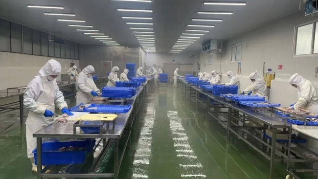 焊花飞溅赶船期，鲜品当日发全球！威海经开区节后工业生产“满格”启动