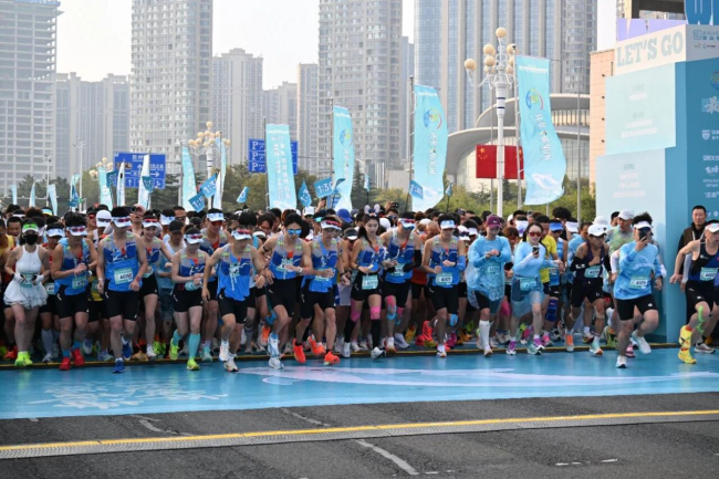 威海市环翠区竹岛街道全力护航2026威海半程马拉松比赛