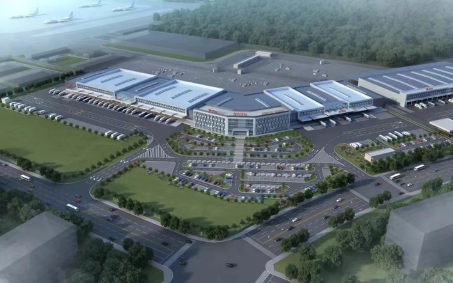西安咸阳国际机场三期扩建工程东货运区施工总承包项目开工