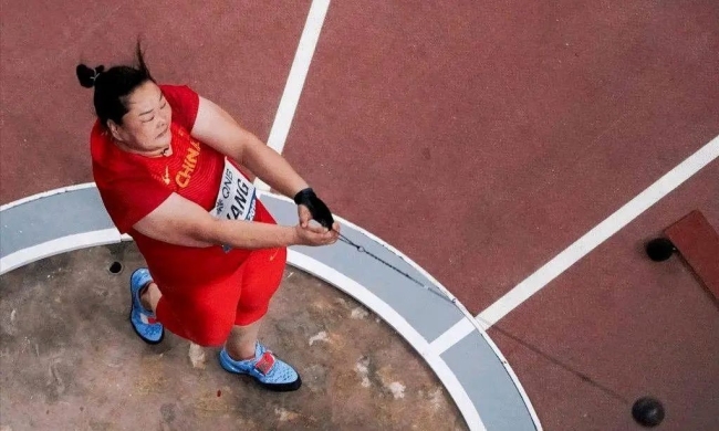 陕西名将王峥夺得2023年田径投掷项群赛女子链球金牌