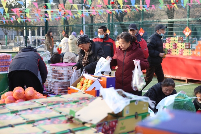 家门口买年货！西安经开区年味儿氛围感“拉满”