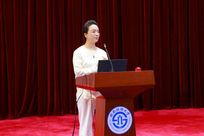 “红色经典铸魂，秦腔艺术传情”，秦腔名家段红走进西南财经大学思政课堂育人