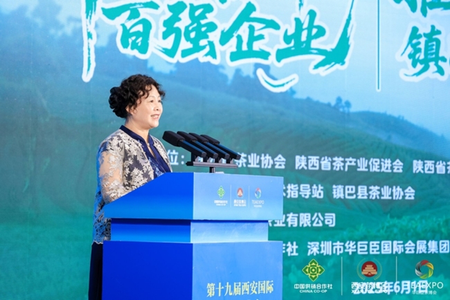镇巴隆升茶业借第十九届西安茶博会推介“正东和”品牌