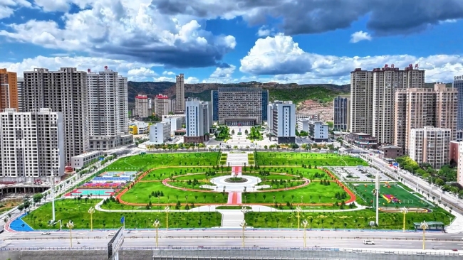 陕西府谷：共建文明城市 绘就美好生活