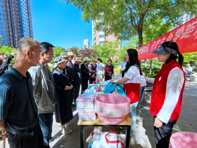 神木市新光社区：应急救护进小区 守护生命零距离