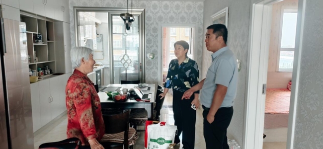 榆林市横山区冯家峁村：走访慰问老党员 组织关怀暖人心