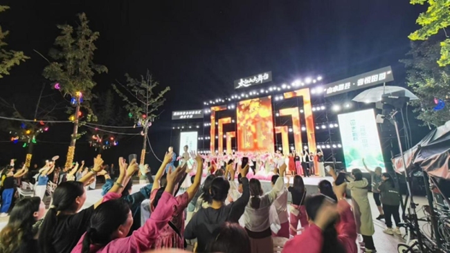 “山水眉县·音悦田园”宝鸡海棠乡村音乐汇眉县专场演出成功举行