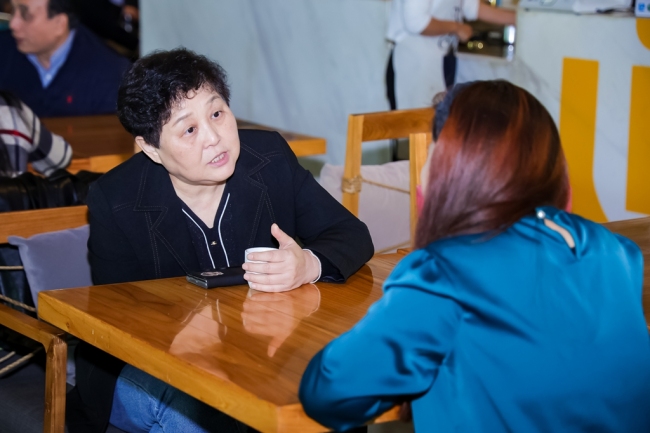 返校教职工代表午餐会