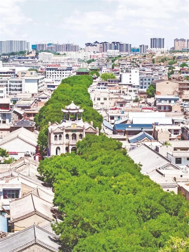 榆林老城区。