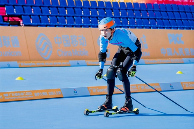 横山特教学子闪耀全国残特奥会！越野滑轮赛场勇夺2银2铜