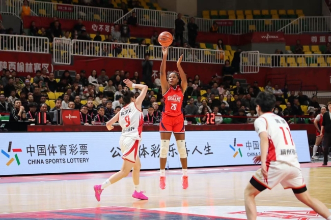 太燃了!陕西榆林天泽女篮主场首战浙江上演巅峰对决