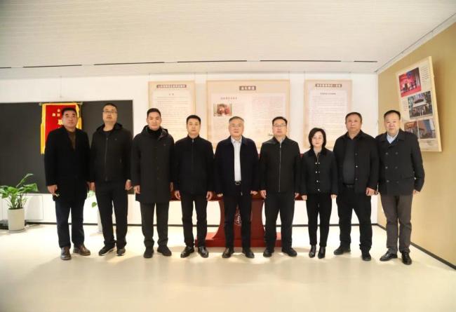 渭南市外经局副局长原向勇带领招商小分队赴山东开展精准招商