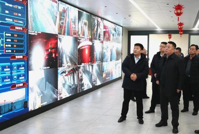 延长矿业公司总经理郭永宏到魏墙煤业公司调研指导工作