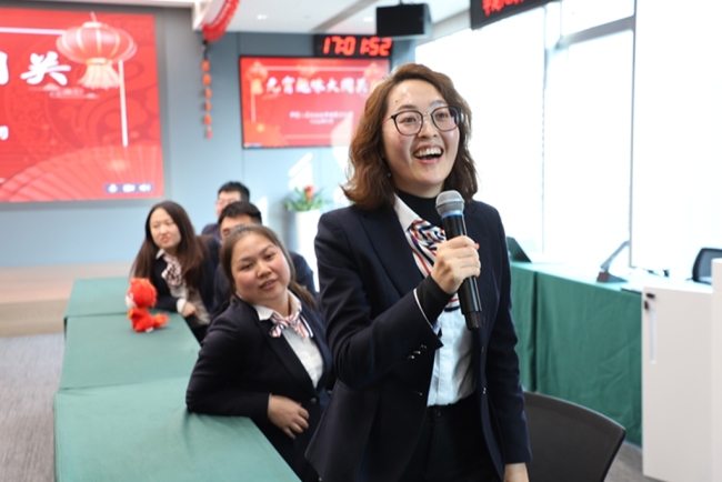 中建八局西北公司安装分公司：趣开盲盒拼脑力，闯关集福庆元宵