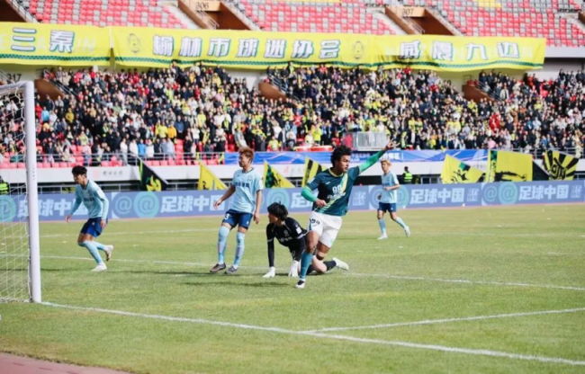 足协杯榆林赛区首轮开战 榆林旅投漠北矿工6:1大胜晋级