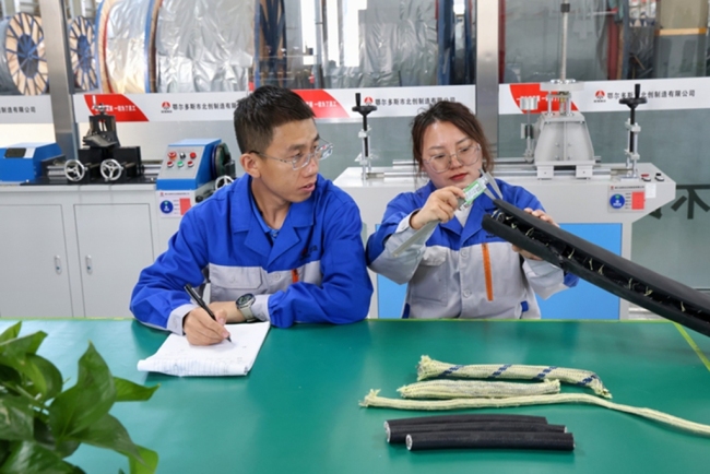 自主研发新突破！北创公司光纤复合采煤机电缆试制成功