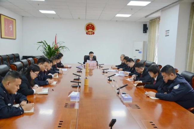 攻坚执行破难题 司法为民显担当——吴堡法院召开执行工作推进会