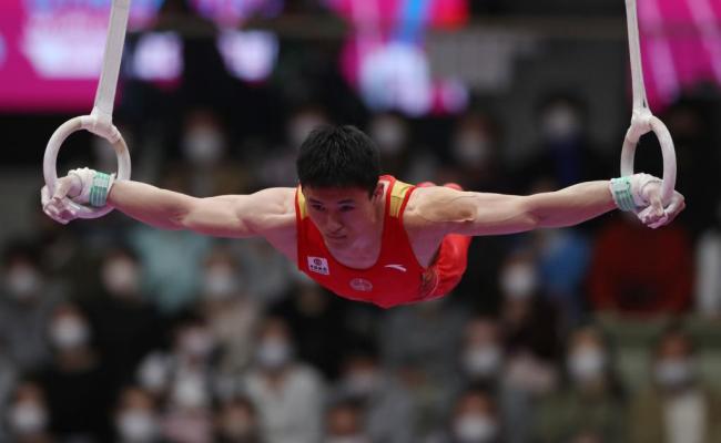 体操-世锦赛男子个人全能决赛：侍聪获得第六名