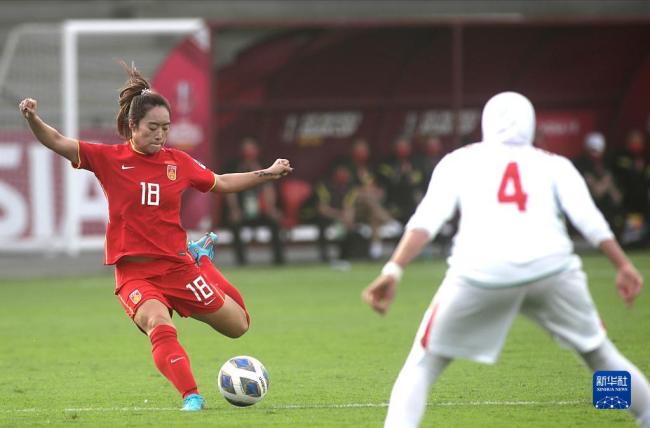 女足亚洲杯：中国队胜伊朗队