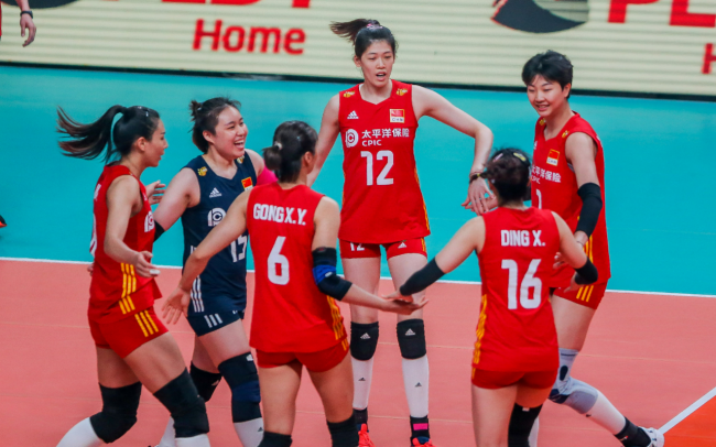 中国女排取得世联赛两连胜，未来两天连战强敌