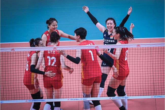 中国女排战胜加拿大队收获世联赛菲律宾站两连胜