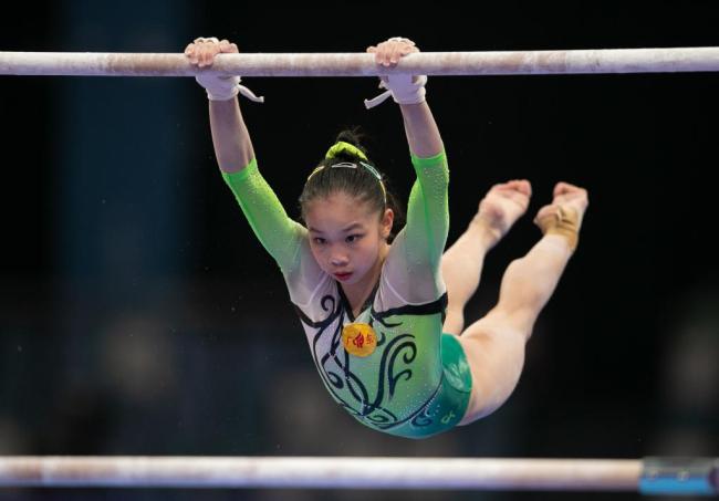 全国体操锦标赛：广东女团六连冠