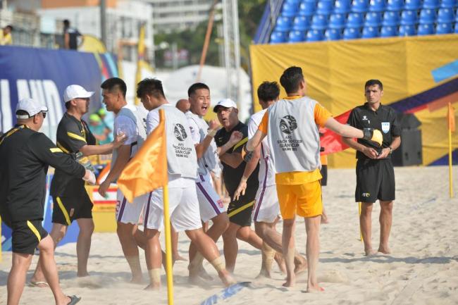 沙滩足球亚洲杯：中国队首战逆转击败黎巴嫩队