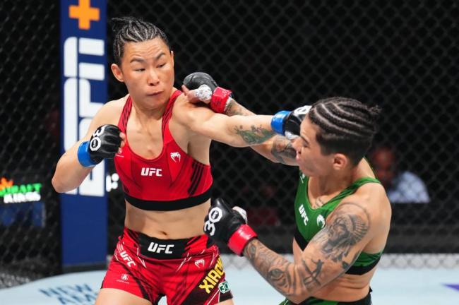 UFC288：中国选手闫晓楠首回合终结安德拉德