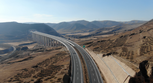 重磅！我国南北大通道呼北高速公路朔城至神池段通车