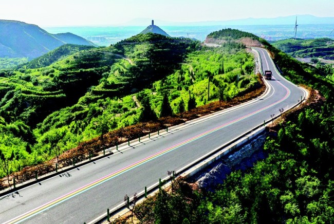 运城“后花园”夏县“彩虹路”赋能文旅康养产业