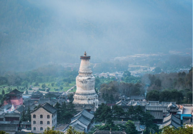 Jinzha "Attends School" at Mount Wutai in Shanxi