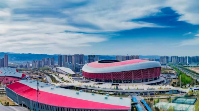 山西体育中心“红灯笼”体育场冠名招商盛大启幕