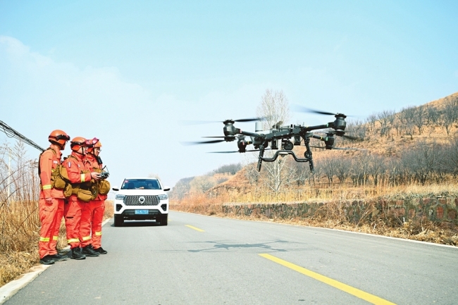 无人机防火巡查