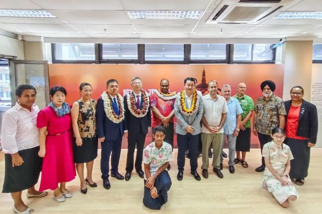 Special Exhibition "Yingxian Wooden Pagoda - The Millennium Marvel and Legacy of Wooden Architecture" & 2026 Shanxi Cultural Tourism Promotion Event Opens at the China Cultural Centre in Fiji