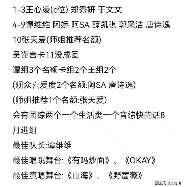 郑秀妍在《浪姐3》获得总亚军，妹妹郑秀晶或参加第五季