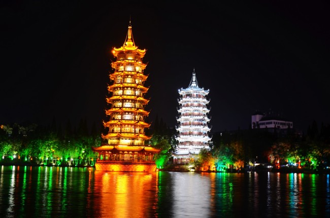 广西桂林发布8条夜游精品线路