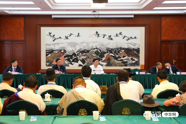 西藏基层干部赴京参观学习班第一期学员参观民族文化宫