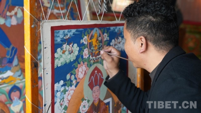 西藏日喀则：一笔一画，续上民族手工艺的传承路