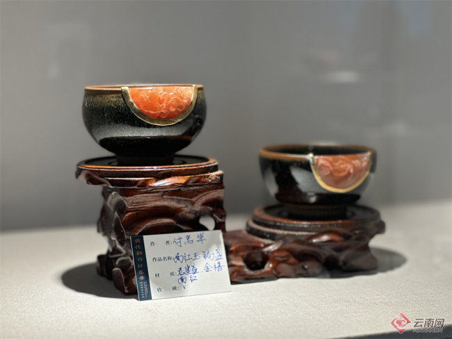 “旧化新奇——付忠华滇派锔瓷作品展”在云南省图书馆开幕