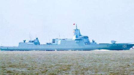 海军055大驱为苏超助威，无锡舰霸气十足 创意联动燃爆网络