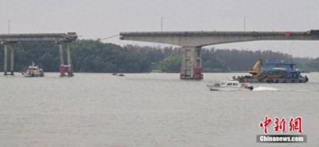 广州南沙沥心沙大桥事故首笔赔付完成