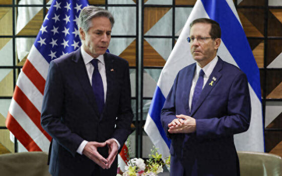 以色列总统赫尔佐格会见布林肯 聚焦加沙停火与被扣人员
