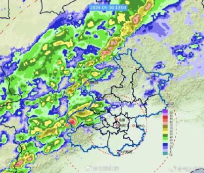 北京：雨来了，已进京！今天晚高峰交通压力大，请错峰出行
