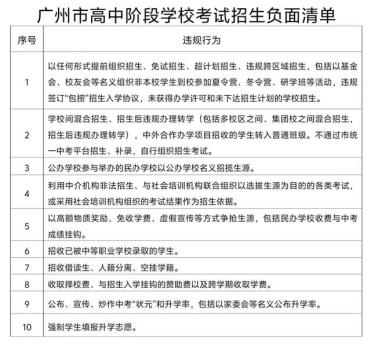 广州中考可花钱包上名校系谣言 官方提醒谨防诈骗