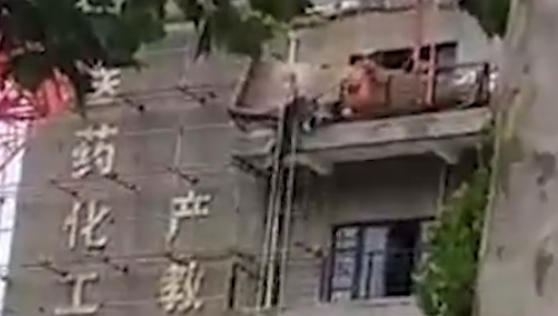 上方阳台突然坠落施工工人被砸身亡 官方回应