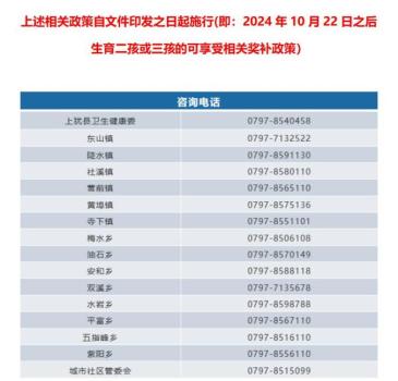 江西一地出台生育政策 多项优待措施助力家庭