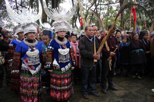 贵州丹寨欢度苗族“祭尤节” 多彩民俗绽放魅力