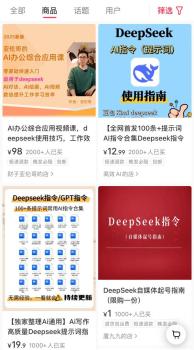 博主賣Deepseek付費課4天賺20萬 新技術(shù)催生培訓(xùn)熱潮