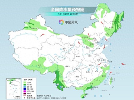 假期前期南方降雨減弱停歇利出行 適宜出游