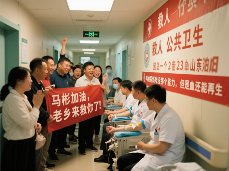 准新郎突发肝衰竭30多名老乡献血 爱心接力助康复